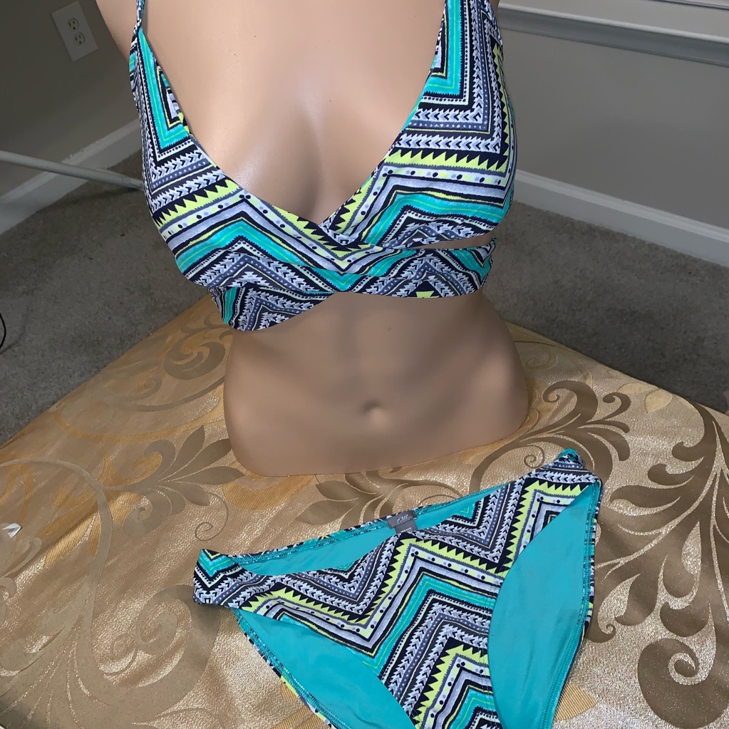 Aerie Wraparound Super Scoop Bikini Set